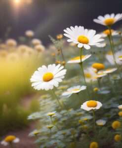 A garden with full of chamomile flowers- SilvaReview
